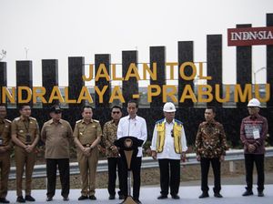 Presiden Jokowi Resmikan Tol Simpang Indralaya-Prabumulih Presiden Jokowi Resmikan Tol Simpang Indralaya-Prabumulih