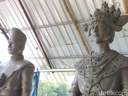 Menilik Art Work Patung di Gamping Sleman, Harganya Bisa Sampai Rp 1,2 M