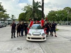 Duet Hendra-Ichsan Podium 1 di MSF Sprint Race