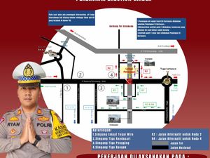 Catat! Ini Jalur Alternatif Saat Pemasangan Girder Tol Underpass Ngasem Catat! Ini Jalur Alternatif Saat Pemasangan Girder Tol Underpass Ngasem