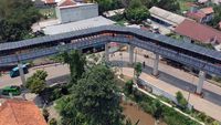 Sky Bridge Bojonggede Telah Rampung, Begini Penampakannya