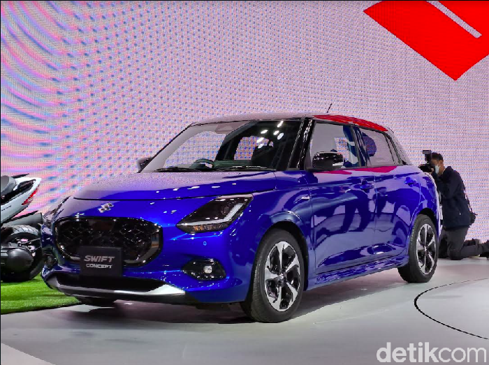 Suzuki Swift rancangan di Japan Mobility Show (JMS) 2023. Suzuki Swift rancangan di Japan Mobility Show (JMS) 2023.