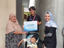 Kondisi Alvino Penderita Cerebral Palsy Usai Terima Donasi Sahabat Baik