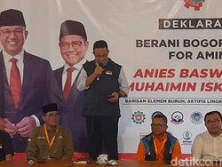 Anies Baswedan Hadiri Deklarasi Relawan di Bogor: Senjatanya Berjuang