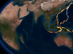 Sisa-sisa Lempeng Tektonik Kuno Terungkap di Kalimantan