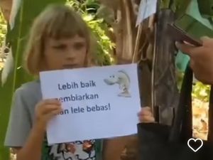 Viral Bocah Bule Aktivis Lele Protes Lomba Mancing Viral Bocah Bule Aktivis Lele Protes Lomba Mancing