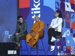 Bikin Gerrr! Saat Gus Miftah, Bhante Dira & Pdt Gideon di Panggung Beda Server