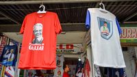 Geliat Konveksi yang Bisa Cetak Jutaan Kaos Partai