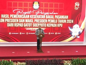 RSPAD Sebut 3 Paslon Pilpres Sehat dan Bebas Narkoba