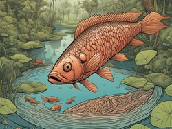 Mitos Ikan Dewa, Hewan Keramat Jelmaan Prajurit Prabu Siliwangi