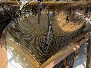 Mengintip Pembuatan Kapal Pinisi di Bulukumba