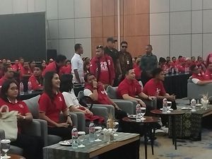 Kopdarwil Menangkan Prabowo-Gibran di NTT, Kaesang Disambut Tarian Kataga Kopdarwil Menangkan Prabowo-Gibran di NTT, Kaesang Disambut Tarian Kataga