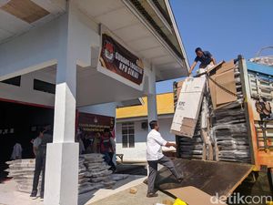 KPU Sinjai Terima 3.320 Bilik Suara Pemilu 2024, Akan Disebar ke 830 TPS