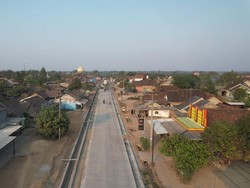 Dikunjungi Jokowi, Begini Progres Pembangunan Jalan di Lampung Tengah