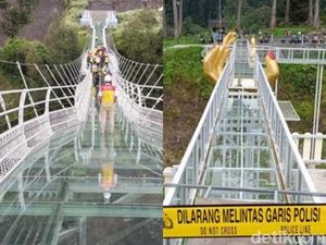 Jembatan Kaca Pecah hingga Wisatawan Tewas, Pemilik Jadi Tersangka Jembatan Kaca Pecah hingga Wisatawan Tewas, Pemilik Jadi Tersangka