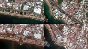 Potret Satelit Ungkap Kondisi Before-After Badai Terjang Meksiko