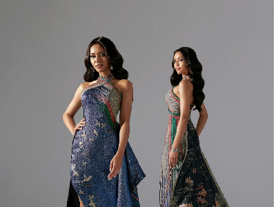 Foto Farhana, Wakil RI Pemenang Gaun Malam Terbaik di Miss International 2023