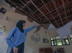 Update Dampak Angin Puting Beliung Klaten: 20 Desa Terdampak-4 Sekolah Rusak