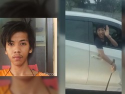 Tampang Pria Bersajam Pepet Mobil di Tol Tangerang, Ternyata Mahasiswa