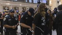 Bikin Lumpuh Stasiun New York, 200 Demonstran Pro-Palestina Ditangkap