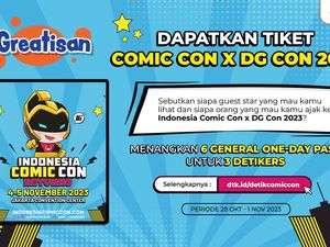 detikcom Bagi-bagi 6 Tiket Indonesia Comic Con x DG Con 2023, Yuk Ikutan! detikcom Bagi-bagi 6 Tiket Indonesia Comic Con x DG Con 2023, Yuk Ikutan!
