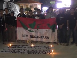 Desak Pencopotan Ketua MK, BEM Nusantara Jateng Gelar Aksi Damai