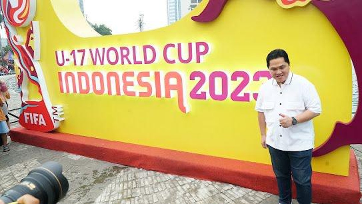 Erick Thohir. Foto: Dok. LOC Piala Dunia U-17 2023