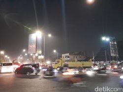 Demonstran Bubar, Lalin di Jalan AP Pettarani Makassar Mulai Lancar