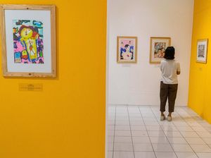 Melihat Pameran Lukisan Menuju Indonesia Emas di DIY