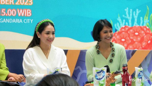 Nagita Slavina dan Caca Tengker