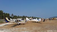 Menilik Keindahan Pesawat Kecil di Pangandaran Air Show 2023