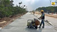 Progres Perbaikan Jalan Lampung yang Sempat Viral Dijuluki Dajjal