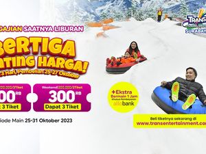 Promo Gajian Trans Snow World Surabaya, Bertiga Lebih Hemat Lho! Promo Gajian Trans Snow World Surabaya, Bertiga Lebih Hemat Lho!