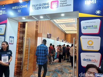 Potret Talk Global Study Fair 2023 di Jakarta, Didatangi Ribuan Pelajar