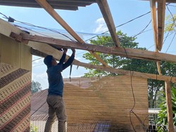 22 Rumah di Puncak Bogor Rusak Diterjang Angin Kencang