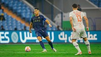 Ronaldo juga sedang rajai penyumbang assist terbanyak dengan tujuh assist (Twitter @AlNassr)