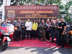 Ribuan Penggemar Moge Hadiri Jambore Nasional II MBI di Bandung