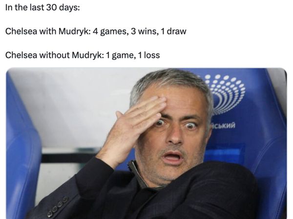 Tanpa Mudryk, Chelsea Keok Jadi Bahan Guyonan Netizen