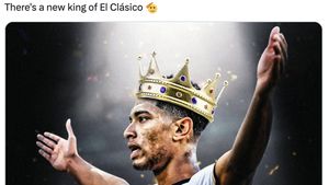 Bekuk Barcelona, Meme Jude Bellingham Jadi Raja Baru El Clasico