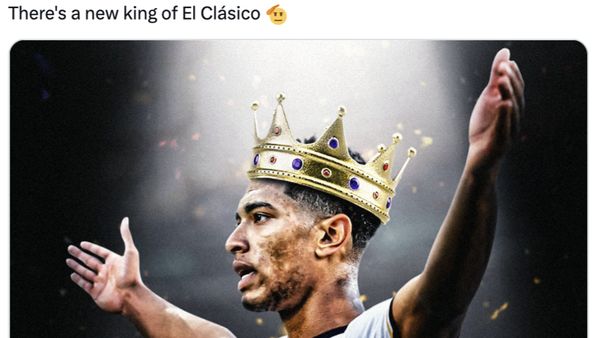 Bekuk Barcelona, Meme Jude Bellingham Jadi Raja Baru El Clasico