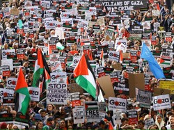 Gema Suara Pro-Palestina dari Penjuru Dunia saat Israel Kian Menggila