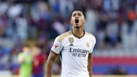 Jude Bellingham pun masih dalam jalur perburuan gelar top skor yang kini sudah mencetak 17 gol (Reuters)