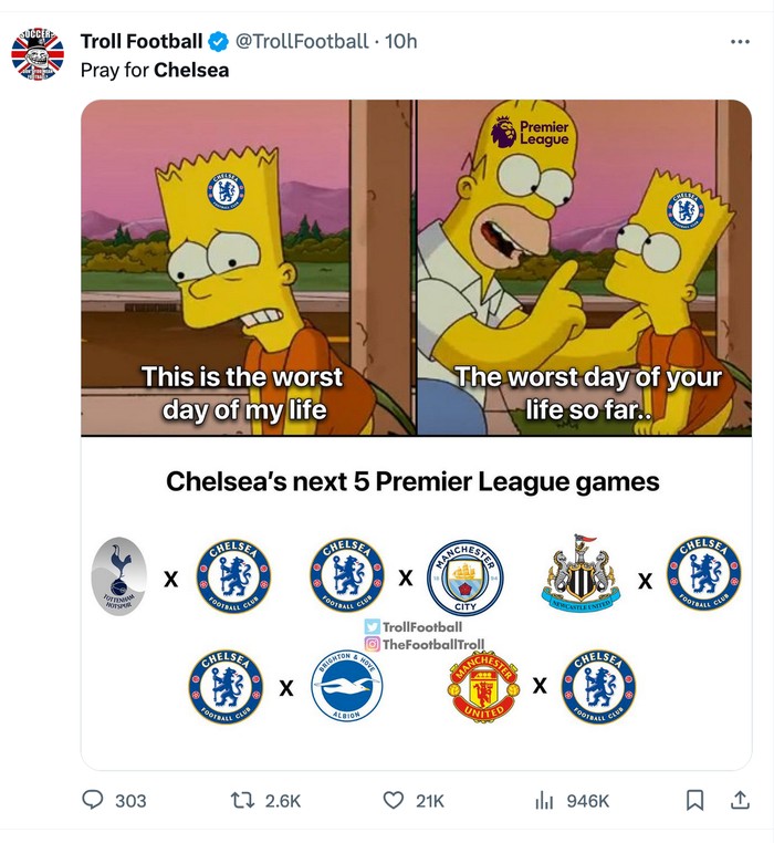 meme chelsea meme sepakbola meme chelsea vs brentford liga inggris premier league