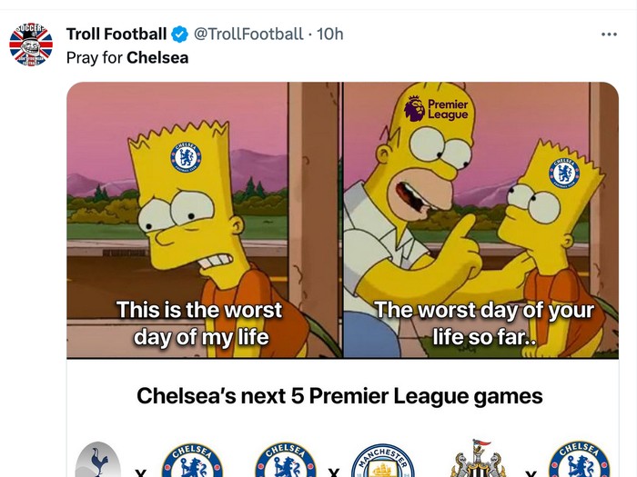 meme chelsea meme sepakbola meme chelsea vs brentford liga inggris premier league