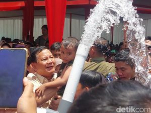Menhan Prabowo Target Rampungkan 200 Titik Sumber Air hingga Akhir Tahun Menhan Prabowo Target Rampungkan 200 Titik Sumber Air hingga Akhir Tahun