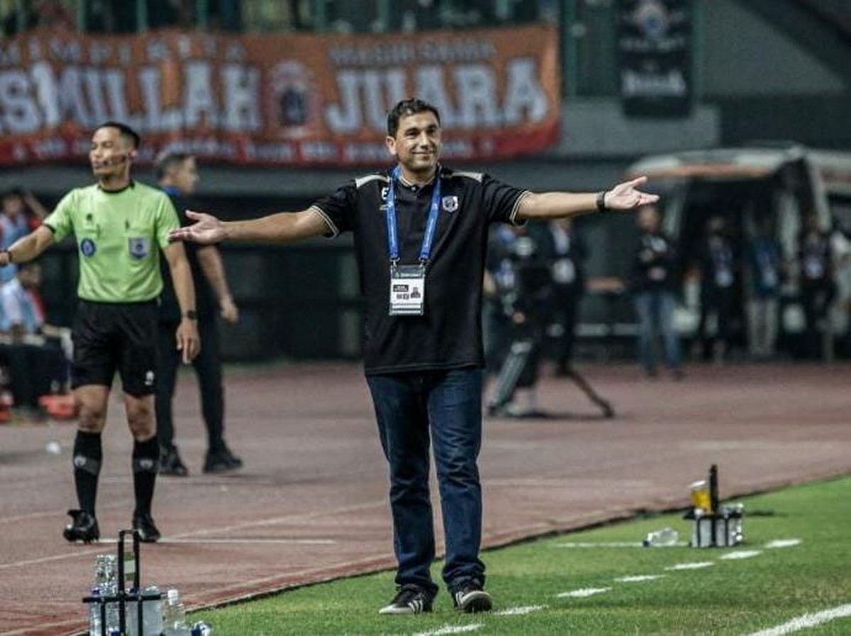Foto: Pelatih Rans Nusantara FC Eduardo Almedia. (Dok. Rans Nusantara FC)