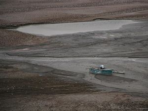Penampakan Waduk Bili-Bili Sulawesi yang Kini Airnya Menyusut