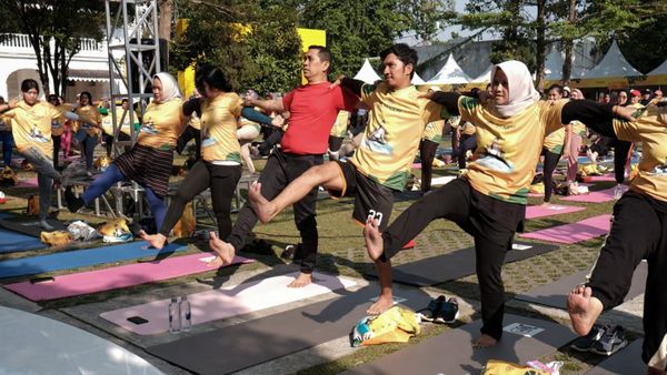 Senam Massal Semarakkan Hari Sumpah Pemuda di Bogor