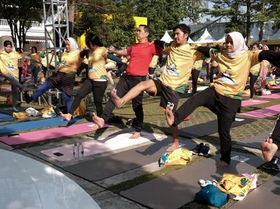 Senam Massal Semarakkan Hari Sumpah Pemuda di Bogor