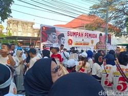 Gibran Batal Hadir, Gerindra Klaim Jalan Sehat Makassar Diikuti 500.000 Orang